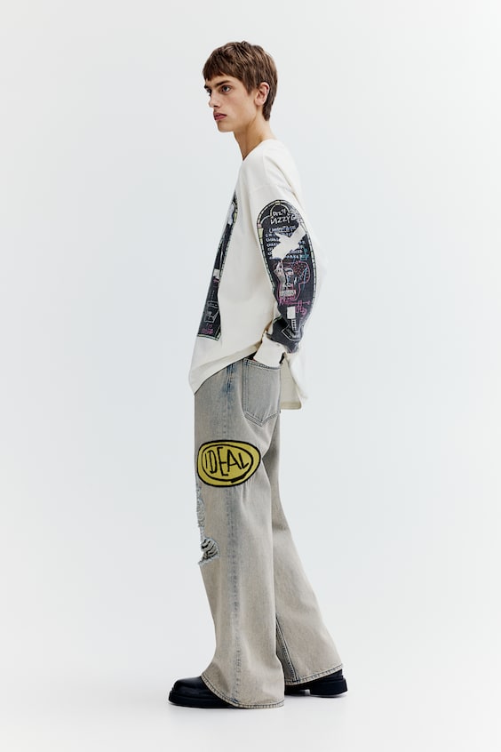 HM Bootcut Loose Jeans Günstig kaufen