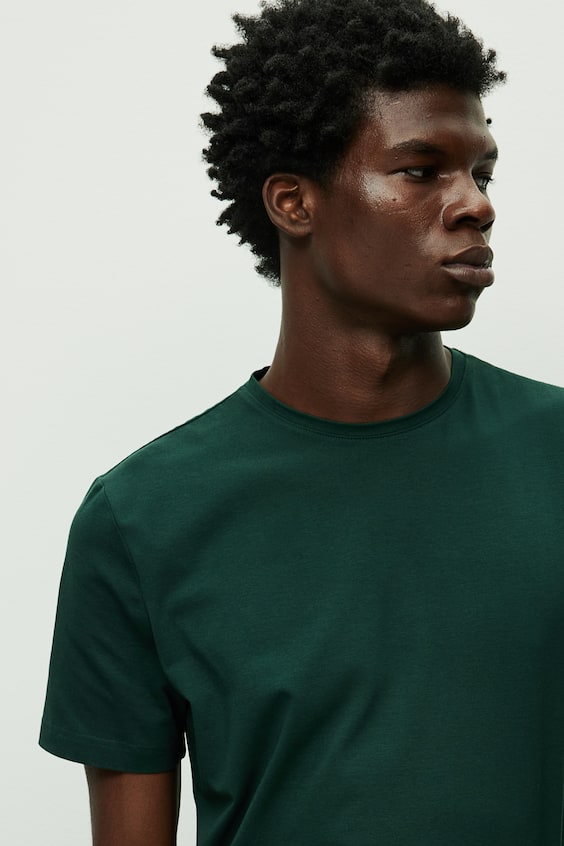 HM T-Shirt in Slim Fit Saisonschlussverkauf