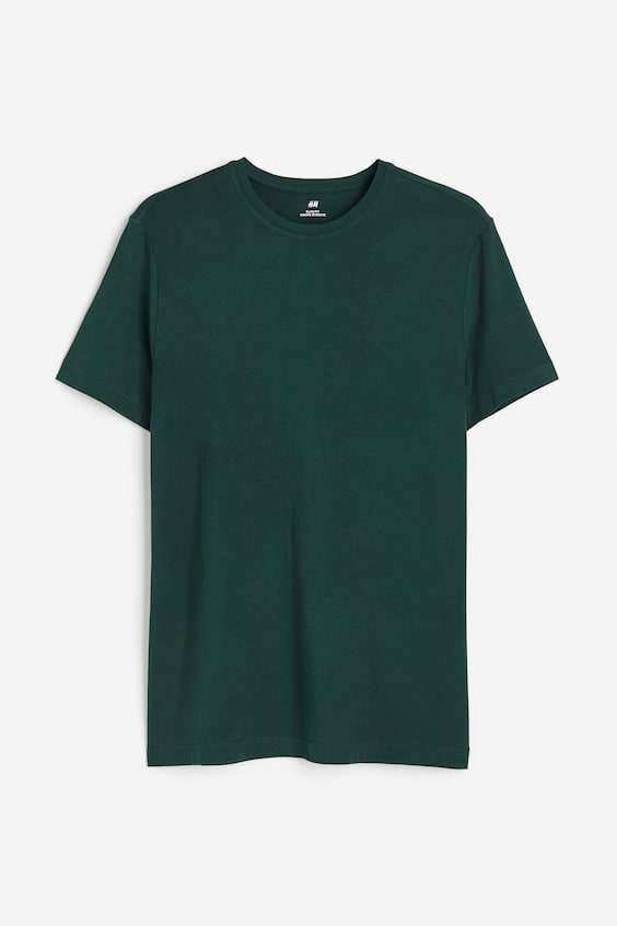 HM T-Shirt in Slim Fit Saisonschlussverkauf