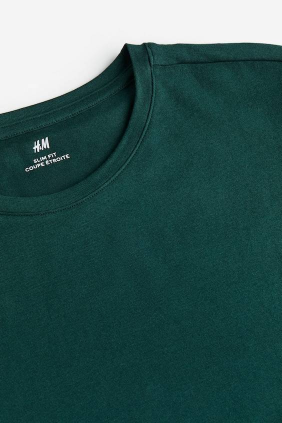 HM T-Shirt in Slim Fit Saisonschlussverkauf