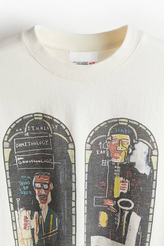 HM Langarmshirt aus Baumwolle in Oversized Fit Black Friday