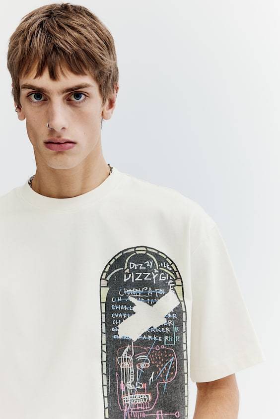 HM Baumwoll-T-Shirt in Relaxed Fit Osterangebot