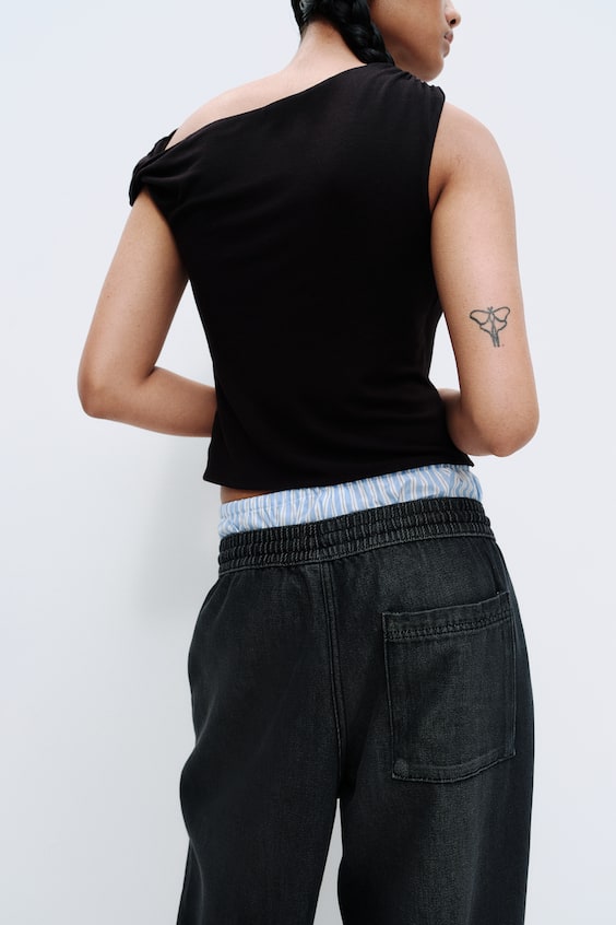 HM Schlupfhose aus Denim Muttertagsangebot