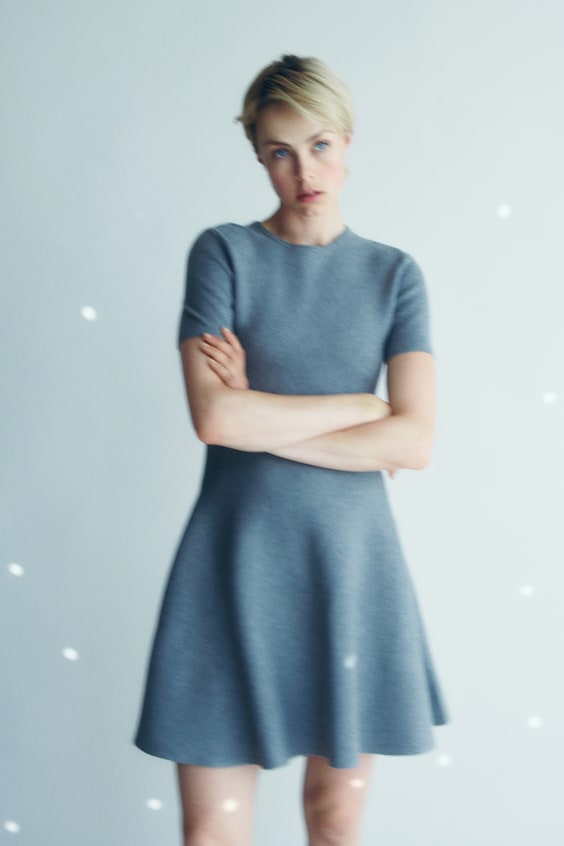 HM Ausgestelltes Kleid Heißer Verkauf
