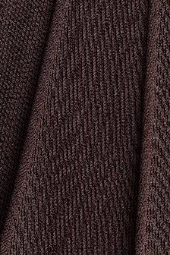 HM Flared-skirt rib-knit mini dress Zeitlich begrenztes Angebot