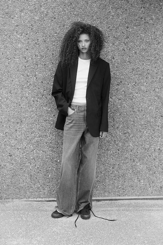 HM Baggy Regular Jeans Saisonale Angebote