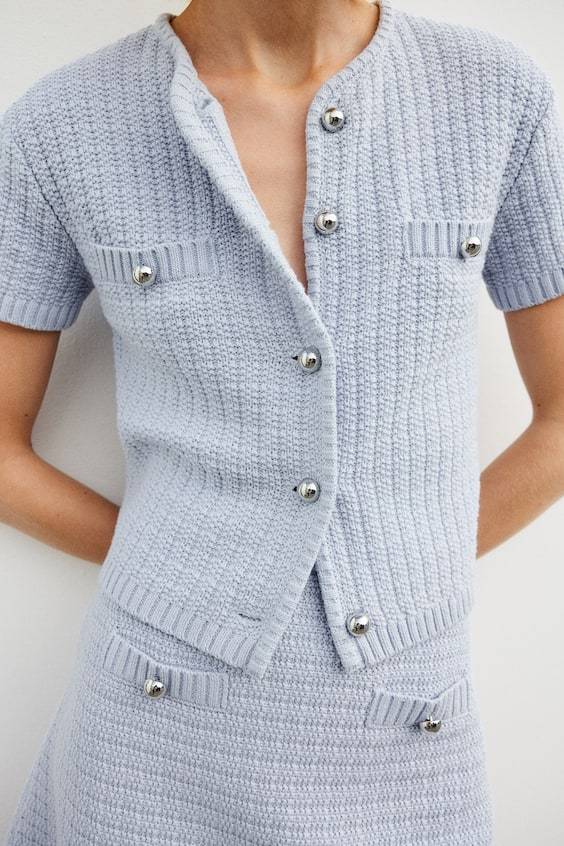 HM Cardigan aus Strukturstrick VIP-Rabatte