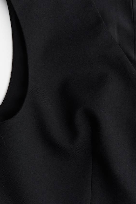 HM Anzugweste aus Twill Neueste Stile