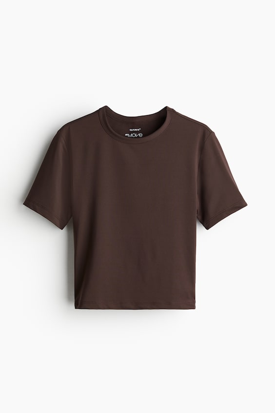 HM Kurzes Sportshirt aus DryMove™ Bis zu 60% Rabatt