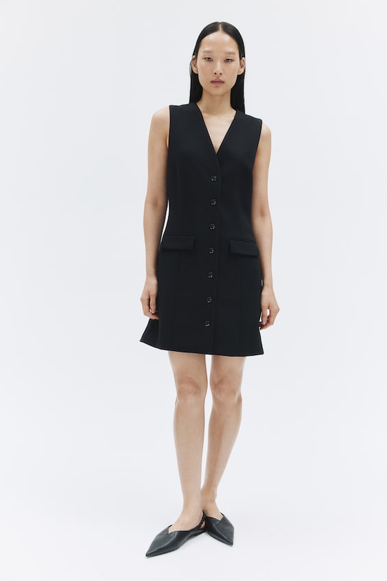 HM Durchgeknöpftes Kleid Discount Store für neue Produkte