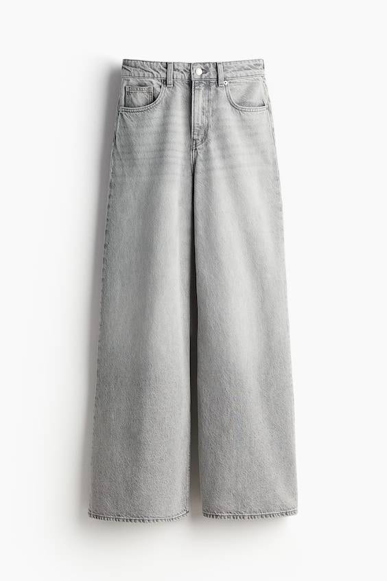 HM Weite Jeans Nur noch ein Tag übrig