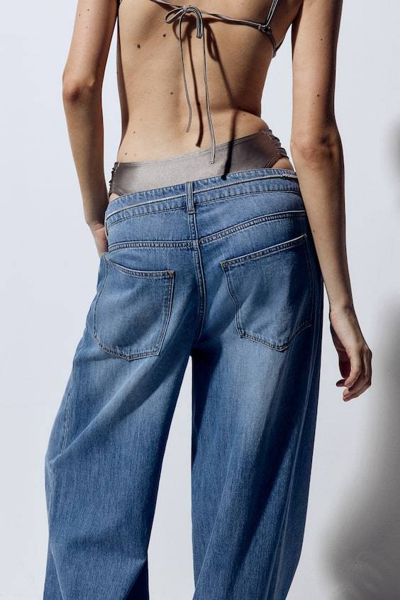 HM Baggy Wide Low Jeans Blitzverkäufe