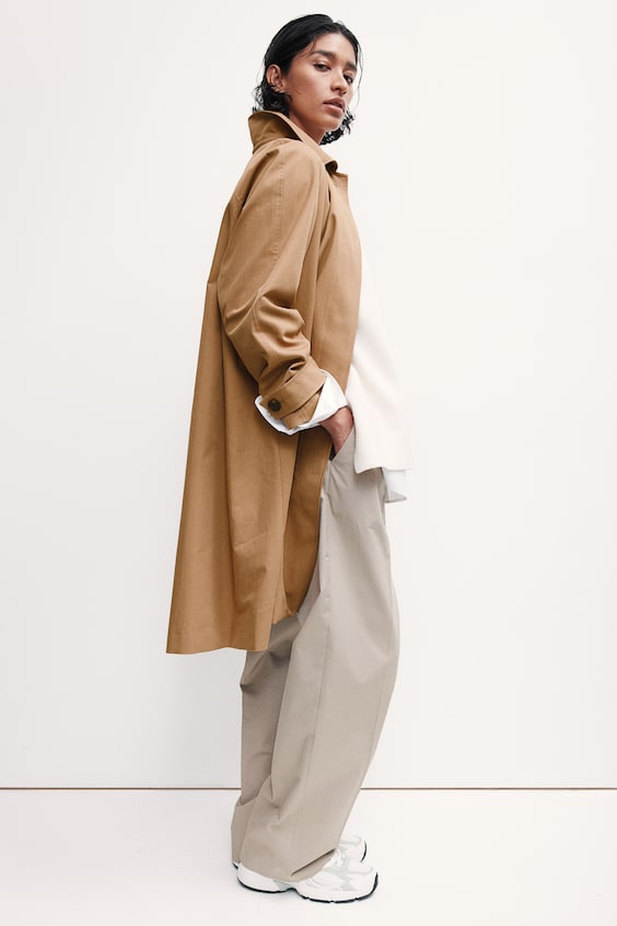 HM Car Coat aus Twill Limitierter Zeitrabatt