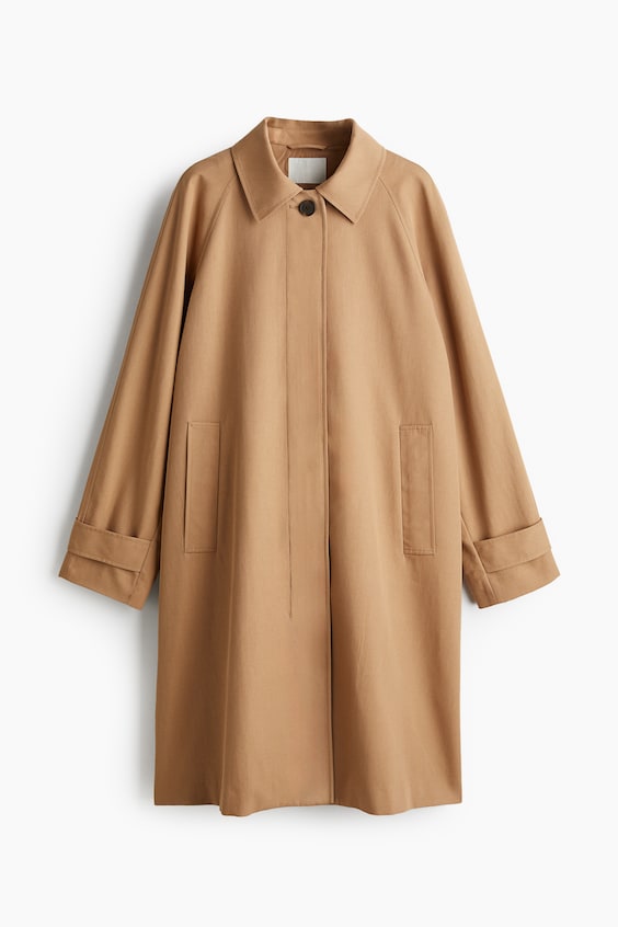 HM Car Coat aus Twill Limitierter Zeitrabatt