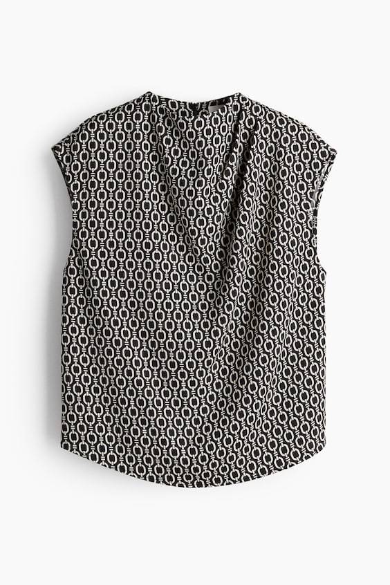 HM Draped blouse Lagerräumung