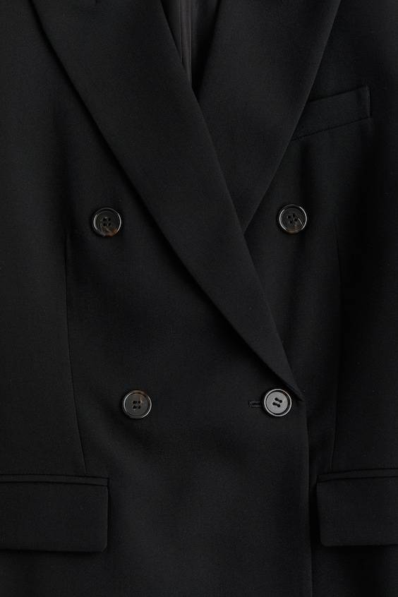 HM Zweireihiger Sanduhr-Blazer Exklusive Angebote