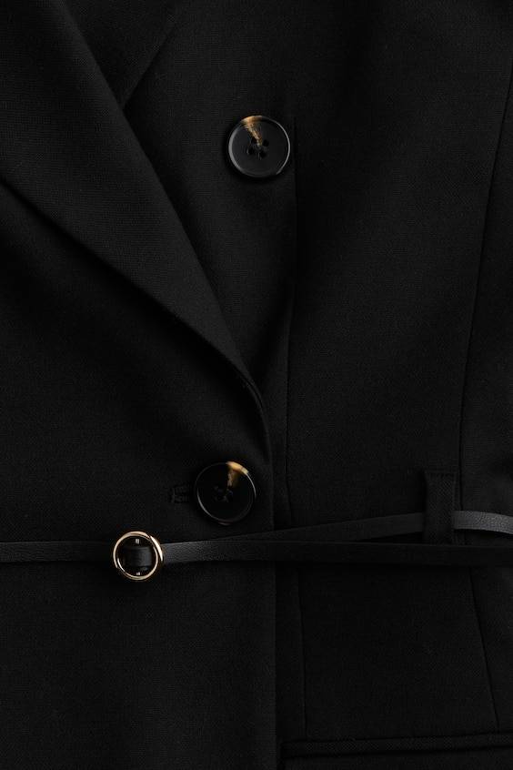 HM Blazerkleid mit Gürtel Blitzangebot