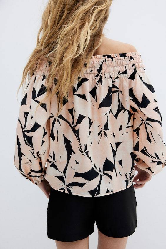 HM Off-Shoulder-Bluse Kauf eins, bekomm eins gratis
