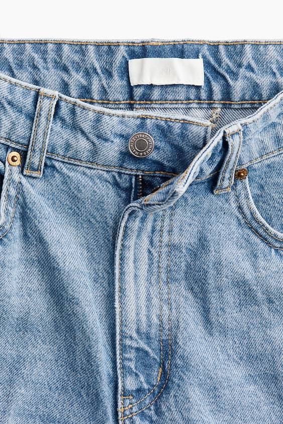 HM Schmal zulaufende Jeans Bügelfalten Tägliche Deals