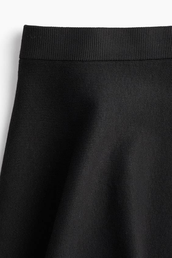 HM Ausgestellter Strickrock VIP-Rabatte