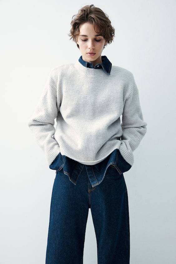 HM Gerippter Pullover Letzte 3 Tage