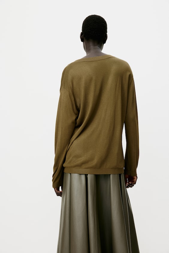 HM Pullover mit V-Ausschnitt Bis zu 50% Rabatt