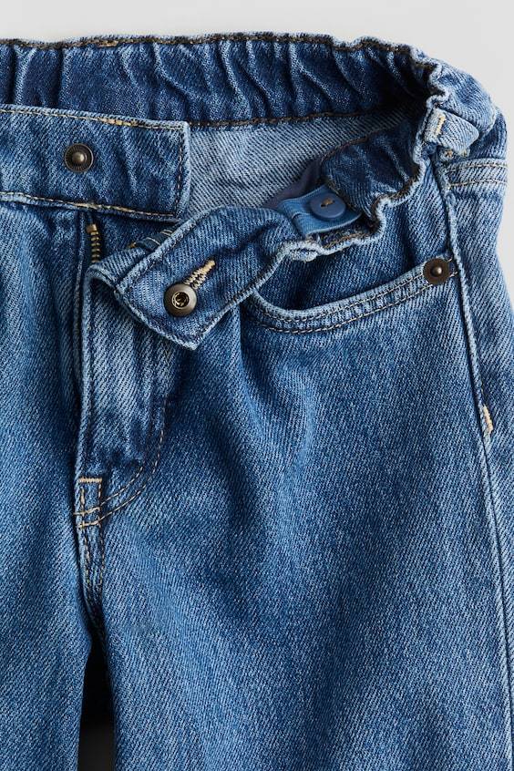 HM Tapered-Jeans aus Baumwollmix Nur noch ein Tag übrig