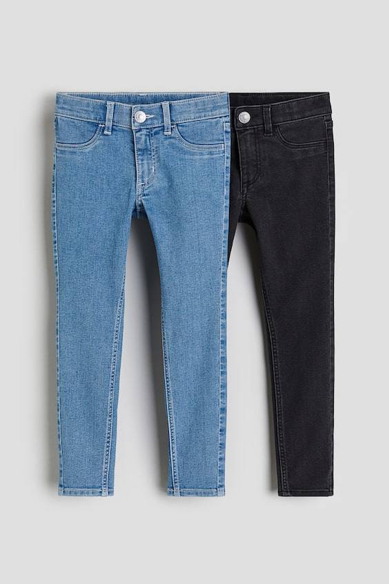HM 2er-Pack Skinny Fit Jeans Online