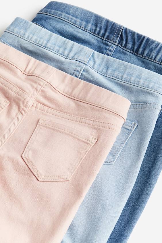 HM 3er-Pack Denimjeggings Schlussverkauf