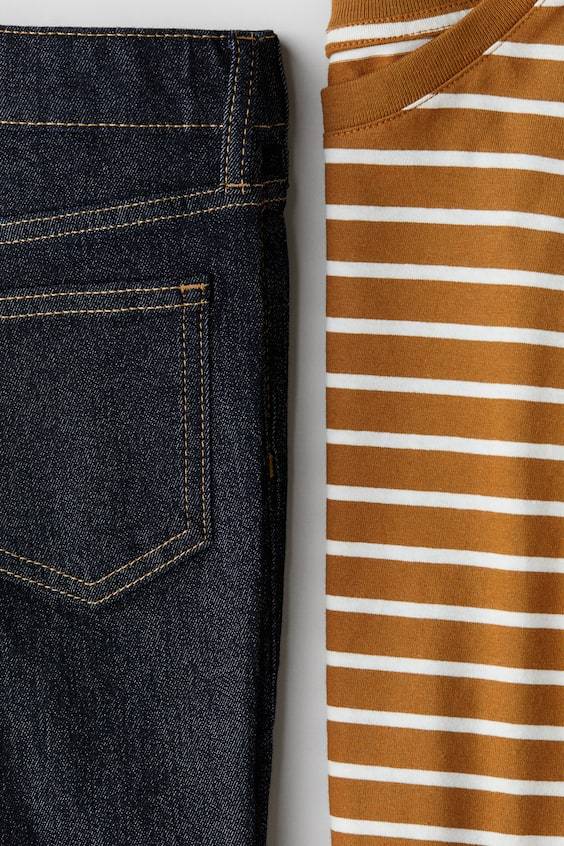 HM 2-teiliges Set mit Shirt und Jeans Fabrikpreis