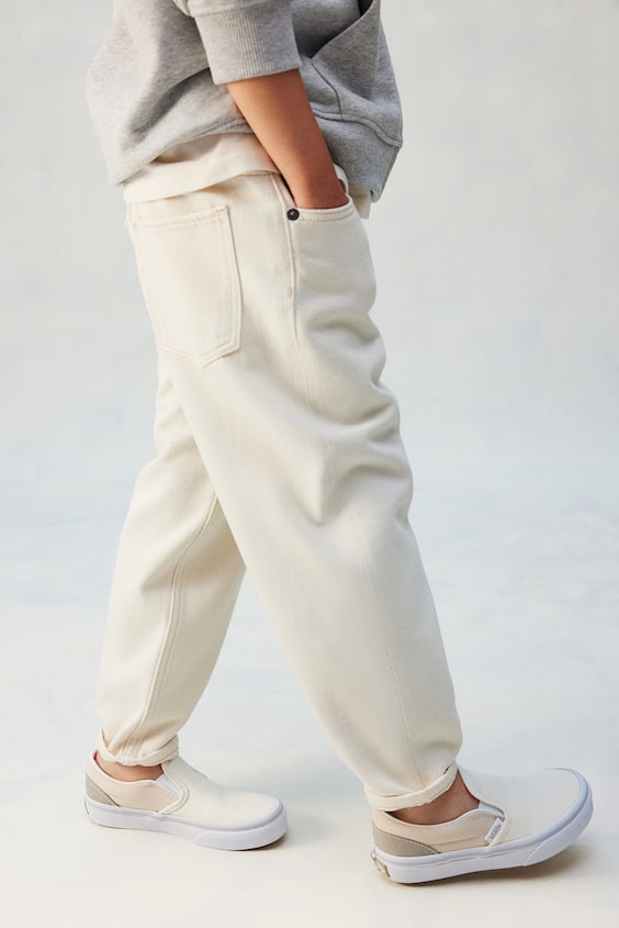 HM Tapered-Jeans aus Baumwollmix Großer Ausverkauf