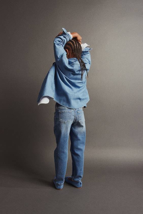 HM Relaxed Fit Jeans Heißer Verkauf