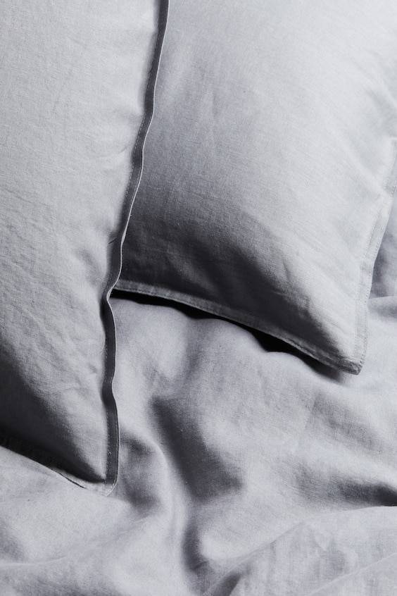 HM Bettwäsche aus Leinenmix für Doppel-/Kingsize-Bett Räumungsverkauf