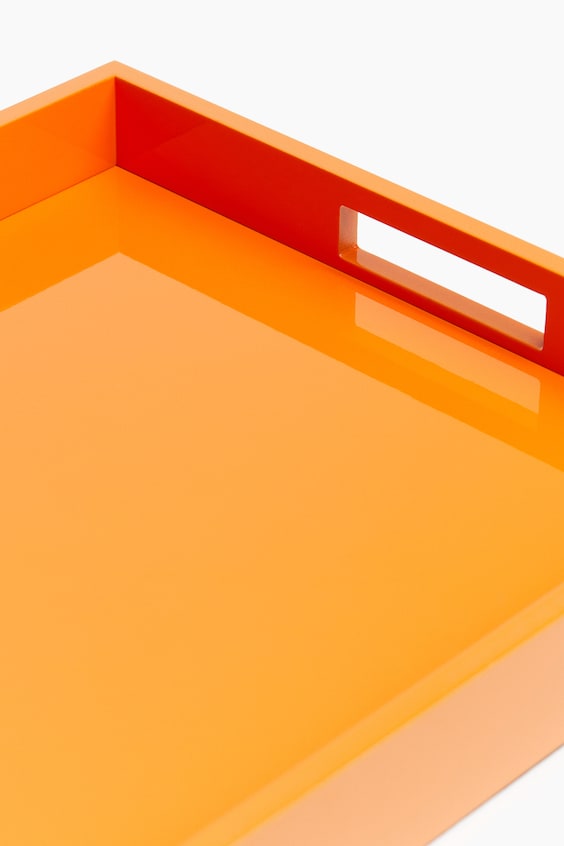 HM Lacquered tray Online Outlet