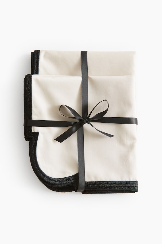 HM 2er-Pack Tischsets und Servietten aus Baumwolle Letzte 2 Tage