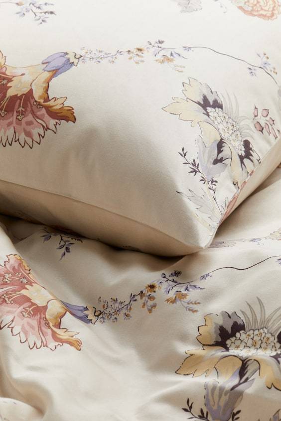 HM Baumwollsatin-Bettwäsche für Einzelbett Verkauf