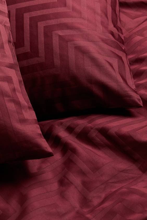 HM Baumwollsatin-Bettwäsche für Doppelbett Schlussverkauf