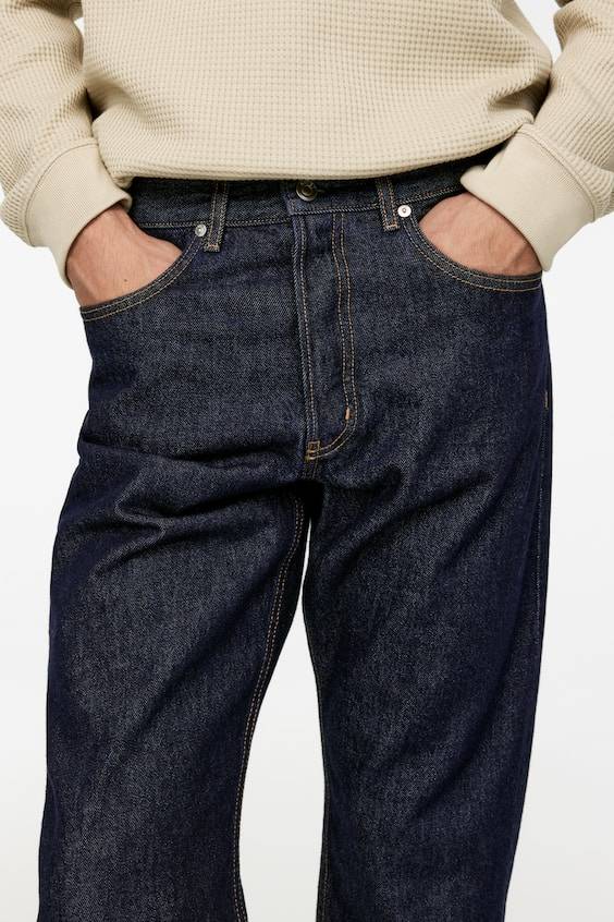 HM OCEAN Loose Straight Jeans Sonderangebot der Fabrik