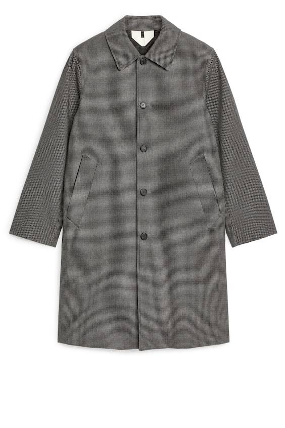 HM Karierter Car Coat Nur noch ein Tag übrig