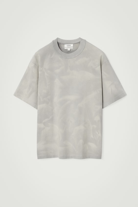 HM OVERSIZED-T-SHIRT MIT ACID-WASCHUNG zollfrei