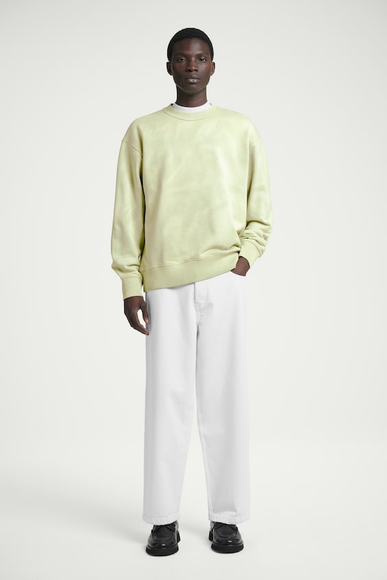 HM SWEATSHIRT MIT ACID-WASCHUNG 50% Rabatt für begrenzte Zeit