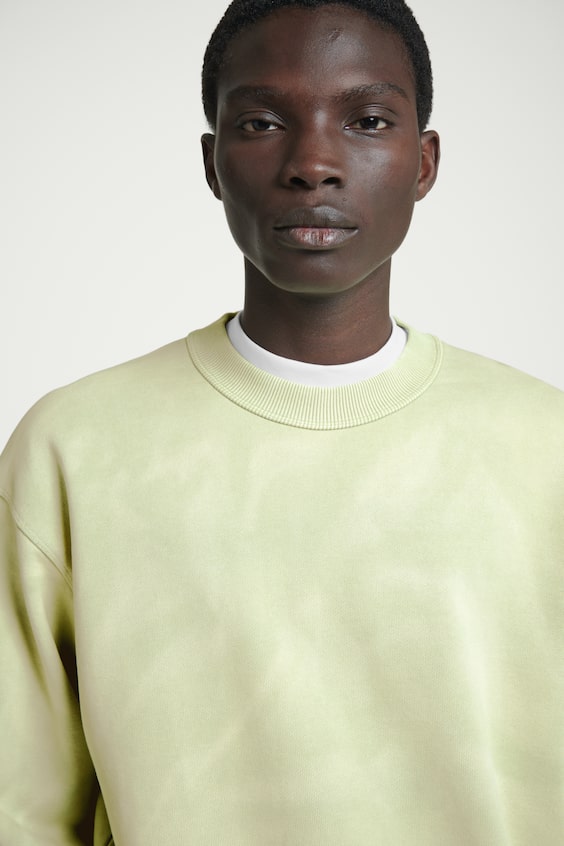 HM SWEATSHIRT MIT ACID-WASCHUNG 50% Rabatt für begrenzte Zeit