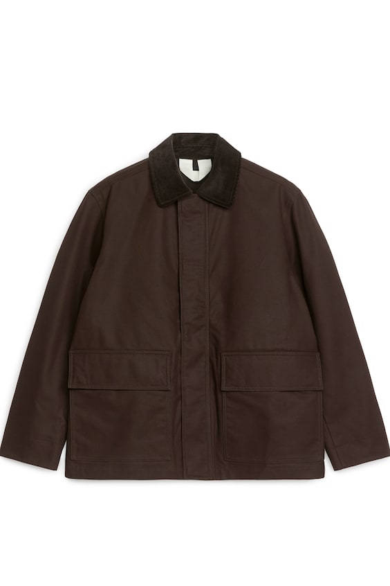 HM Jacke aus gewachster Baumwolle Outlet