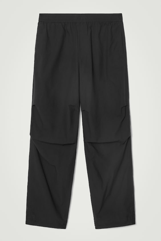HM BAUMWOLLHOSE MIT WEITEM BEIN UND ELASTISCHEM BUND Verkauf