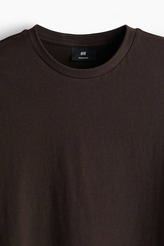 HM T-Shirt in Regular Fit Schlussverkauf