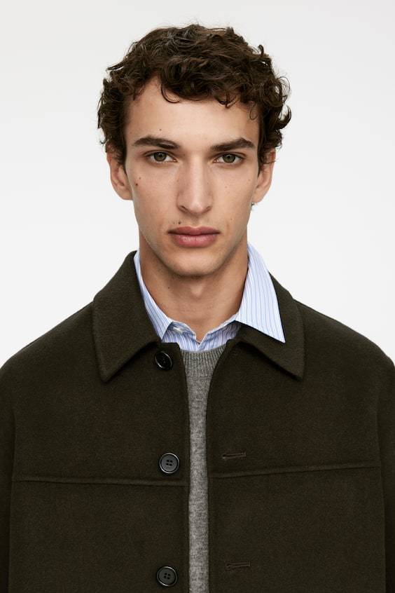 HM Doubleface-Jacke aus Wollmischung Versandkostenfrei