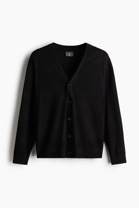 HM Feinstrick-Cardigan in Regular Fit Online Shopping