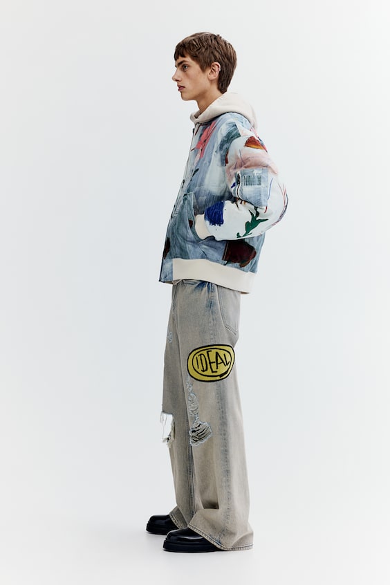 HM Pilotenjacke in Loose Fit Preisnachlass