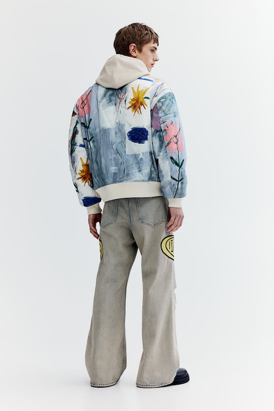 HM Pilotenjacke in Loose Fit Preisnachlass