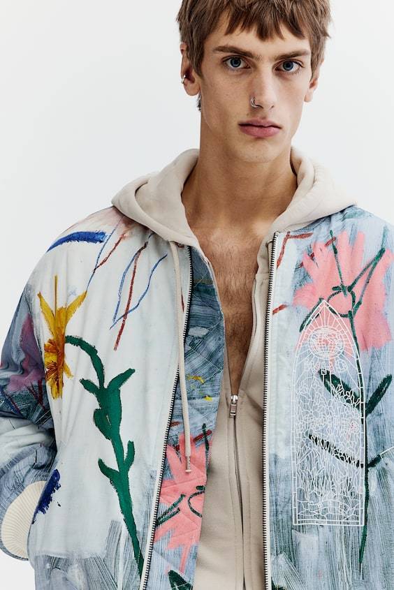 HM Pilotenjacke in Loose Fit Preisnachlass
